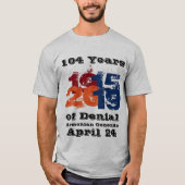 アルメニア人虐殺Tシャツ Tシャツ (正面)