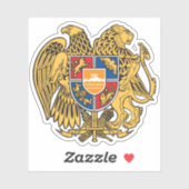 アルメニア共和国の紋章 シール (シート)