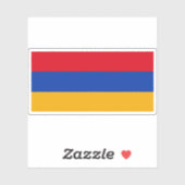 アルメニア共和国国旗 シール (シート)