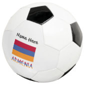 アルメニア国旗とアルメニア国旗と名サッカー場 サッカーボール (3/4)