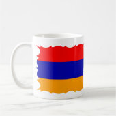 アルメニア国旗とオーストラリア国旗のコーヒーマグ コーヒーマグカップ (左)