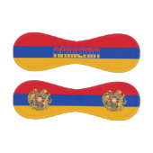 アルメニア国旗とコート・オブ・アームズ愛国心 野球ボール (パネル)