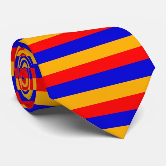 アルメニア国旗とネクタイ ネクタイ (ロール)