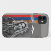 アルメニア国旗と母マリアiPhone / iPadケース Case-Mate iPhoneケース (裏面(横))
