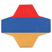 アルメニア国旗のサッカーボール サッカーボール (フラット)