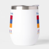 アルメニア国旗の青の個人設定 (左面)