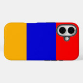 アルメニア国旗のiPhone 16 Case-Mateケース Case-Mate iPhoneケース (裏面 (横))