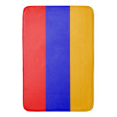 アルメニア国旗を持つ大きなバスマット バスマット (正面縦)