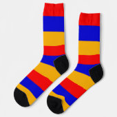 アルメニア国旗を持つ女性用ソックス ソックス (左)