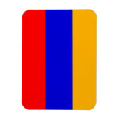 アルメニア国旗を持つ愛国的な柔軟な磁石 マグネット (縦)