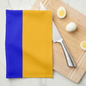 アルメニア国旗を掲げたキッチンタオル キッチンタオル (四つ折り)