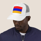 アルメニア国旗を掲げた帽子 キャップ (インサイチュ)