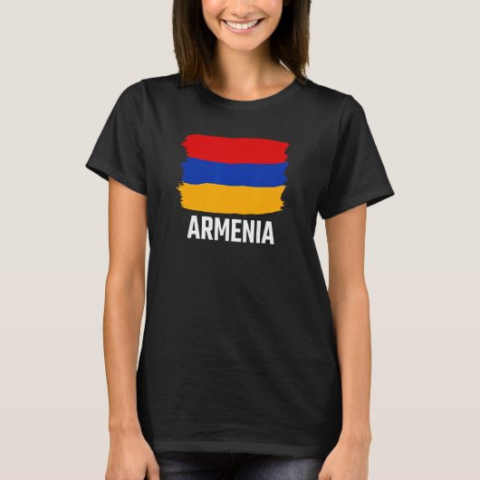 アルメニア国旗アルメニア Tシャツ (正面)