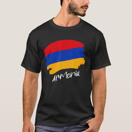 アルメニア国旗アルメニア Tシャツ (正面)