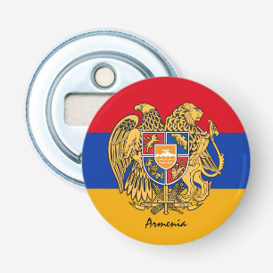 アルメニア国旗、エンブレム、アルメニアパーティー/スポーツドリンク 栓抜き