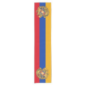 アルメニア国旗、エンブレム&スポーツファン/ハウスアルメニア ショートテーブルランナー (正面)