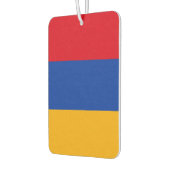 アルメニア国旗 カーエアーフレッシュナー (左)