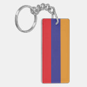 アルメニア国旗 キーホルダー (正面左)