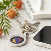 アルメニア国旗 キーホルダー (側面)