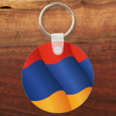 アルメニア国旗 キーホルダー (正面)