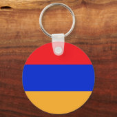 アルメニア国旗 キーホルダー (正面)