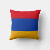 アルメニア国旗 クッション (裏面)