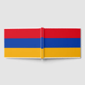 アルメニア国旗 ゲストブック (全面)