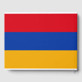 アルメニア国旗 ゲストブック (裏面)