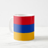 アルメニア国旗 コーヒーマグカップ (正面左)