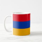アルメニア国旗 コーヒーマグカップ (左)