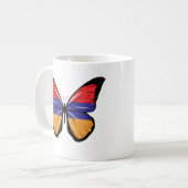 アルメニア国旗 コーヒーマグカップ (正面左)