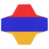 アルメニア国旗 サッカーボール (フラット)