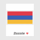 アルメニア国旗 シール (シート)