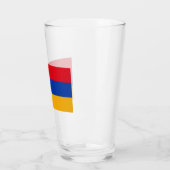 アルメニア国旗 タンブラーグラス (左)