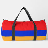 アルメニア国旗 ダッフルバッグ (正面)