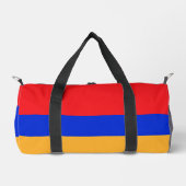 アルメニア国旗 ダッフルバッグ (正面)