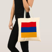 アルメニア国旗 トートバッグ (正面(商品))