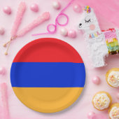 アルメニア国旗 ペーパープレート (パーティー)