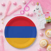 アルメニア国旗 ペーパープレート (パーティー)