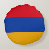 アルメニア国旗 ラウンドクッション (裏面)