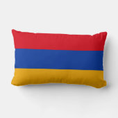 アルメニア国旗 ランバークッション (裏面)