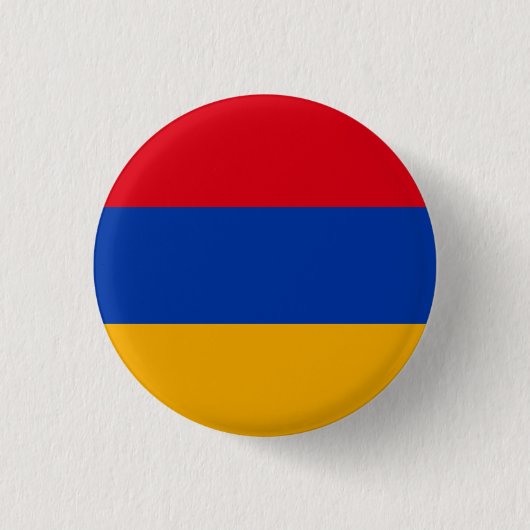 アルメニア国旗 缶バッジ (正面)