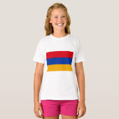 アルメニア国旗 Tシャツ (正面フル)