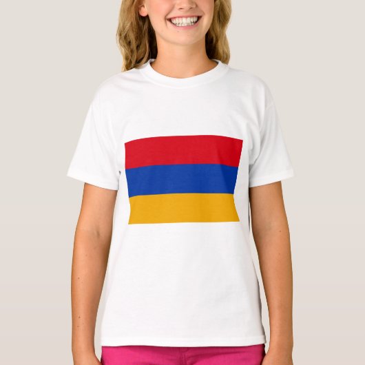 アルメニア国旗 Tシャツ (正面)