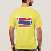 アルメニア国旗 Tシャツ (裏面)