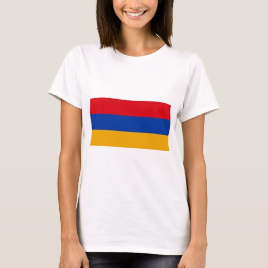 アルメニア国旗 Tシャツ (正面)