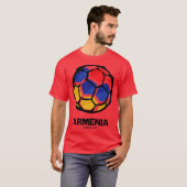 アルメニア国旗 Tシャツ (正面フル)
