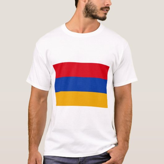 アルメニア国旗 Tシャツ (正面)