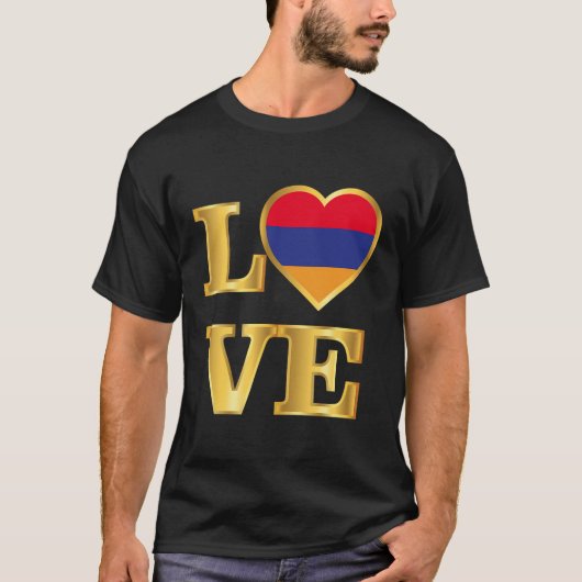アルメニア国旗 Tシャツ (正面)