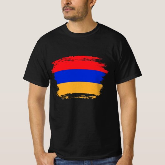 アルメニア国旗 Tシャツ (正面)